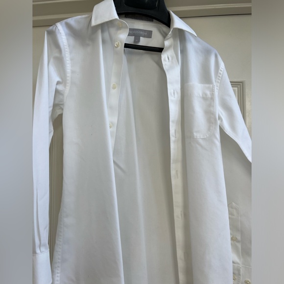 Nordstrom kids Solid Button-Up Shirt - Picture 2 of 3
